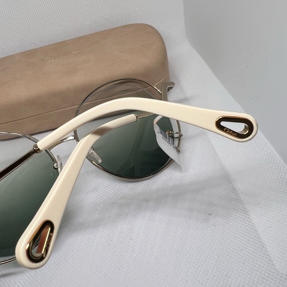 NWT Chloe Round Sunglasses CE153S 838 - Picture 4 of 7